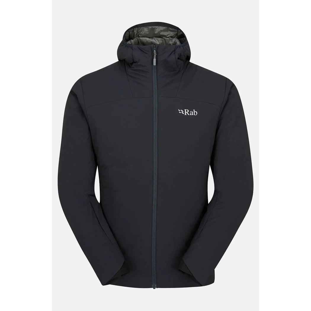Rab Men's Xenair Alpine Light Jacket-Men's - Clothing - Jackets & Vests-Rab-Ebony/Zinc-M-Appalachian Outfitters