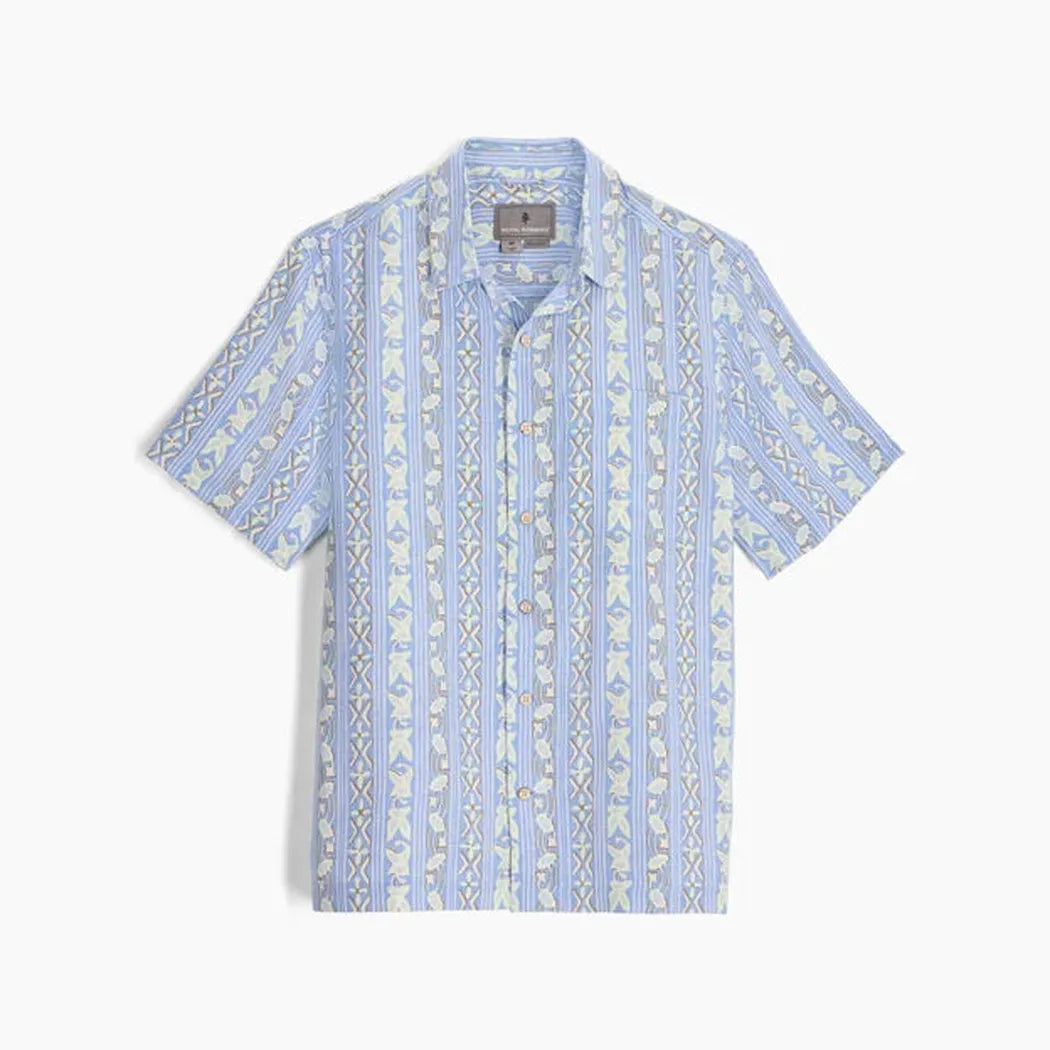 Royal Robbins Men's Camino Pucker Short Sleeve-Men's - Clothing - Tops-Royal Robbins-Freshwater Botanist Pt-M-Appalachian Outfitters