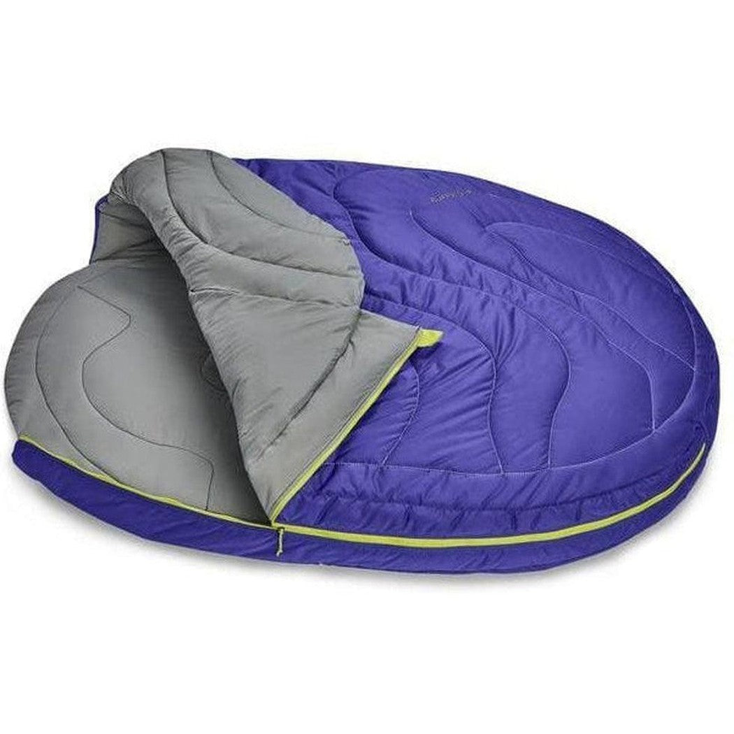 Ruffwear Highlands Dog Sleeping Bag Huckleberry Blue Outdoor