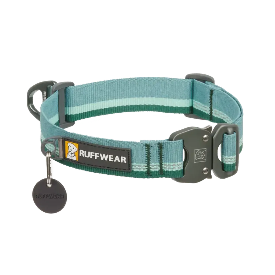 Ruffwear Top Rope Collar-Pets - Collars-Ruffwear-River Rock Green-S-Appalachian Outfitters