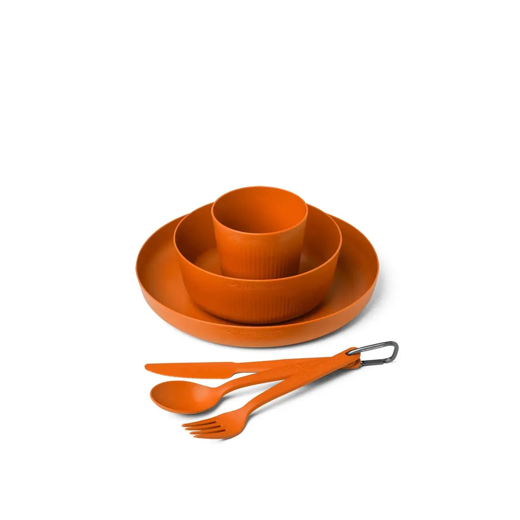 Sea To Summit Camp Dinnerware Set w/ Mesh Sack - [6 Piece]-Camping - Cooking - Pots & Pans-Sea To Summit-Appalachian Outfitters