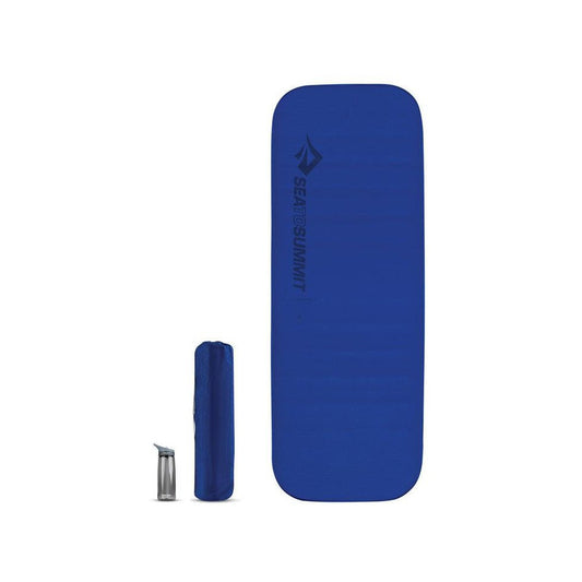 Comfort Deluxe SI Mat-Camping - Sleeping Pads - Pads-Sea To Summit-Large-Byron Blue-Appalachian Outfitters
