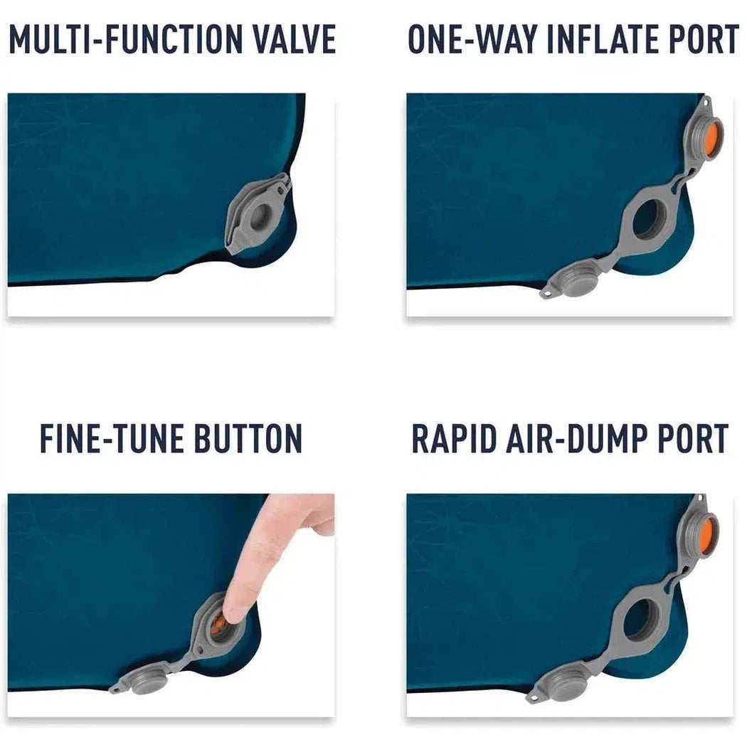 Sea To Summit Comfort Deluxe Sl Mat-Double-Camping - Sleeping Pads - Pads-Sea To Summit-Appalachian Outfitters