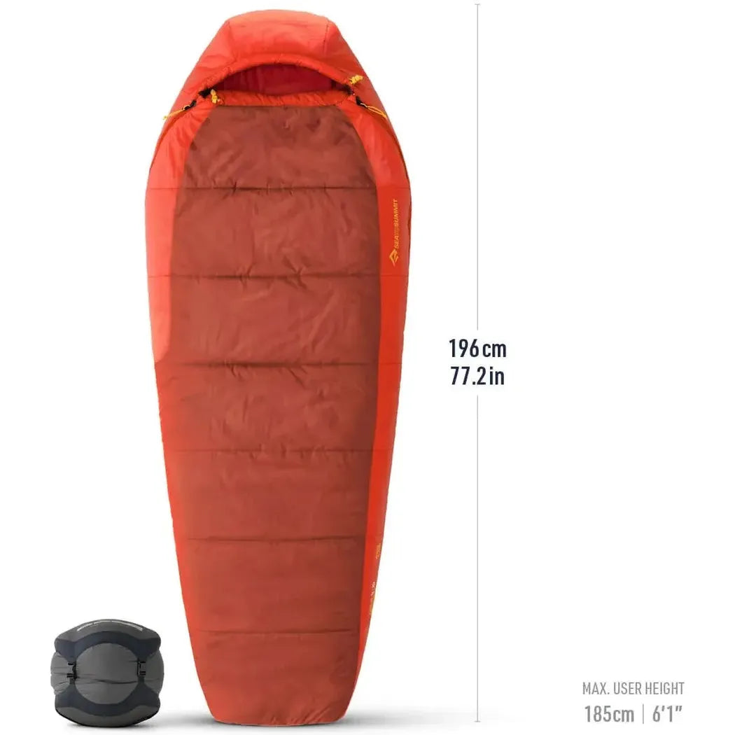 Sea To Summit Hamelin Synthetic Sleeping Bag-Camping - Sleeping Bags - Synthetic-Sea To Summit-30F|-1C-Regular-Appalachian Outfitters