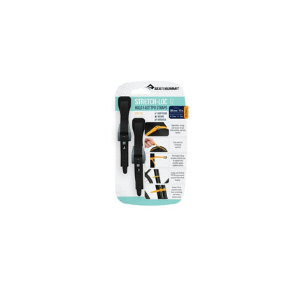 Stretch-Loc TPU Straps 2 Pack-Camping - Accessories-Sea To Summit-12 Inch-Black-Appalachian Outfitters