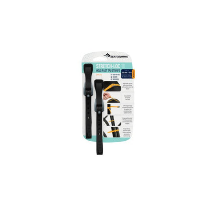 Stretch-Loc TPU Straps 2 Pack-Camping - Accessories-Sea To Summit-18 Inch-Black-Appalachian Outfitters