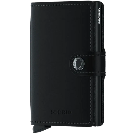 SECRID Mini Wallet - Matte-Accessories - Wallets-SECRID-Black-Appalachian Outfitters