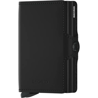 SECRID Twin Wallet - Matte-Accessories - Wallets-SECRID-Black-Appalachian Outfitters