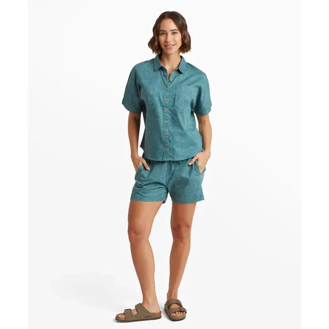 Sherpa Adventure Gear Women's Palmo Short Sleeve Shirt-Women's - Clothing - Tops-Sherpa Adventure Gear-Appalachian Outfitters