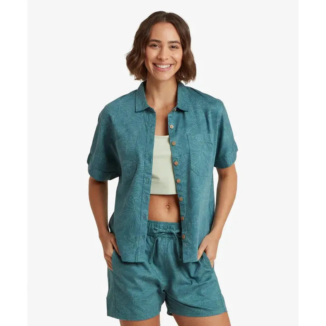 Sherpa Adventure Gear Women's Palmo Short Sleeve Shirt-Women's - Clothing - Tops-Sherpa Adventure Gear-Appalachian Outfitters