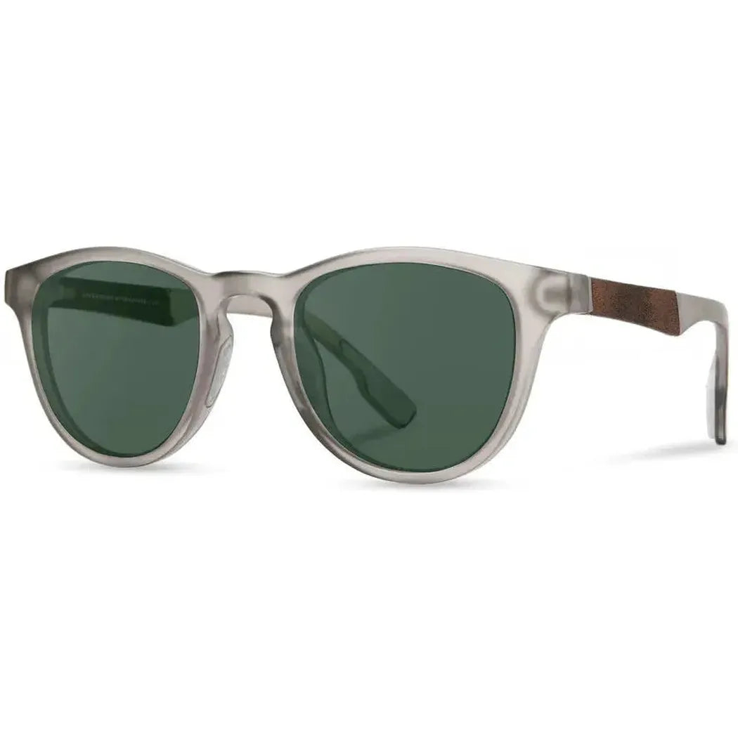 Shwood Handcrafted Francis ACTV-Accessories - Eyewear - Sunglasses-Shwood Handcrafted-Matte Smoke // Elm Burl-G15 Polarized-Appalachian Outfitters