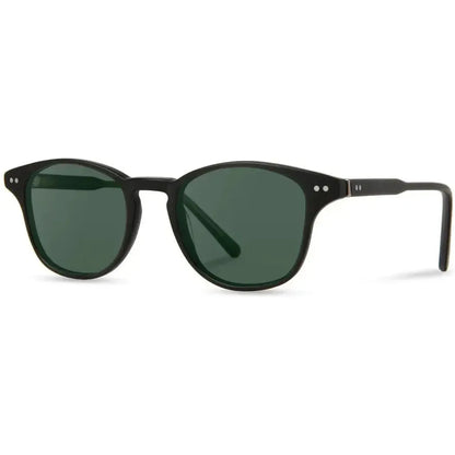 Shwood Handcrafted Kennedy-Accessories - Eyewear - Sunglasses-Shwood Handcrafted-Matte Black-G15 Polarized-Appalachian Outfitters