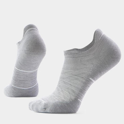 Smartwool Run Targeted Cushion Low Ankle Socks-Accessories - Socks - Unisex-Smartwool-Light Gray-M-Appalachian Outfitters
