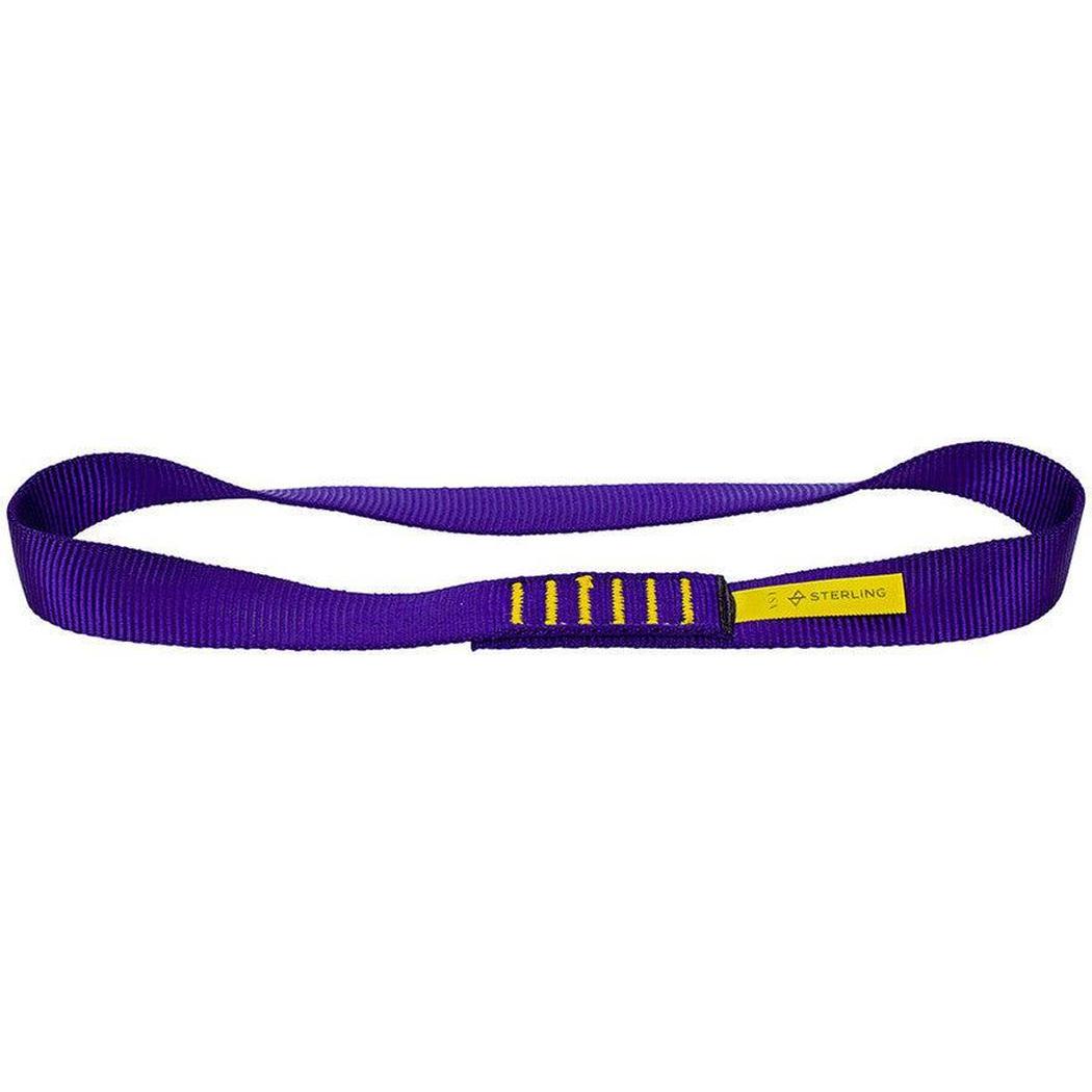 Sterling Rope 1' Tubular Nylon Sling-Climbing - Cord and Webbing - Slings-Sterling Rope-12-Purple-Appalachian Outfitters