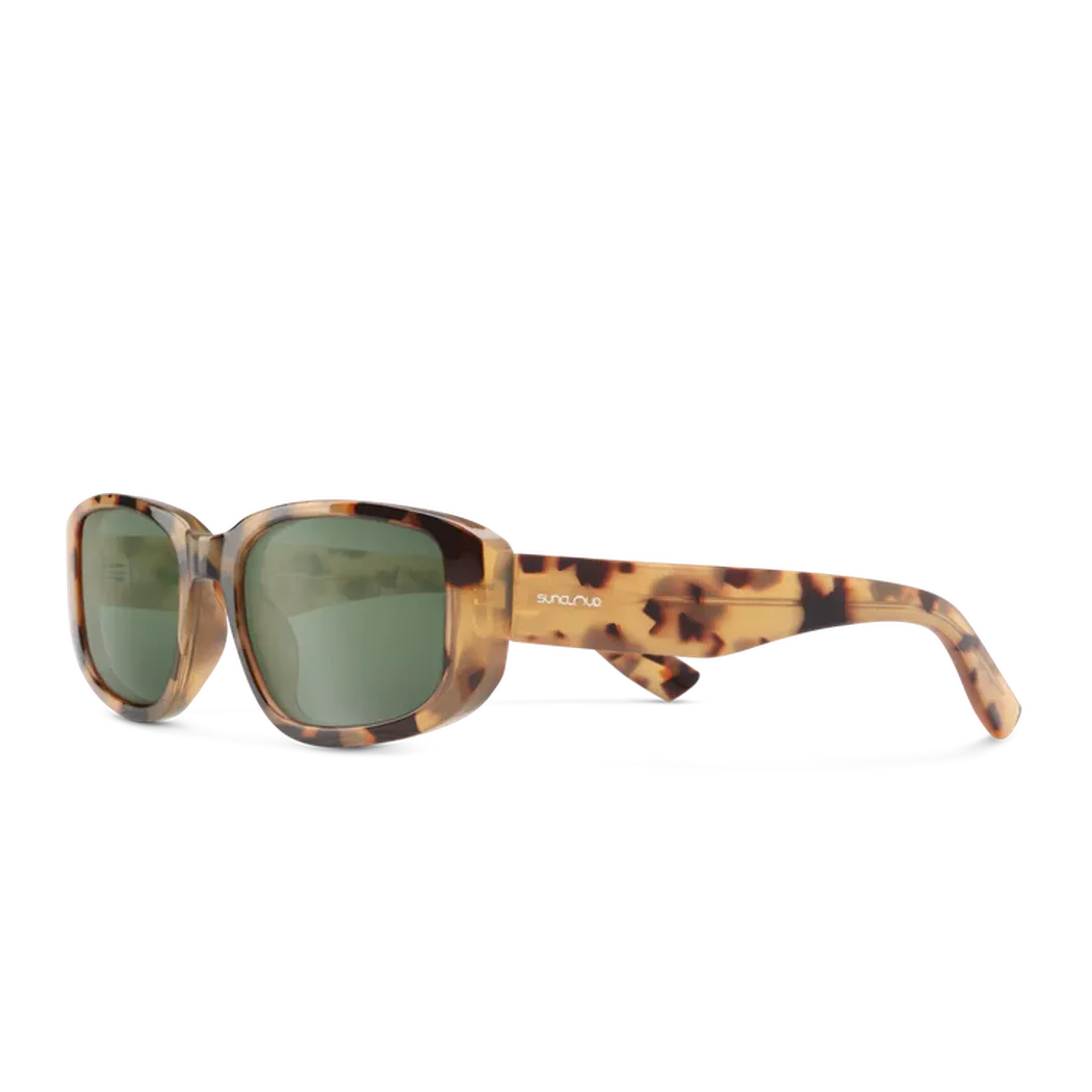 Suncloud Lane-Accessories - Eyewear - Sunglasses-Suncloud-Yellow Tortoise-Polarized Gray Green-Appalachian Outfitters