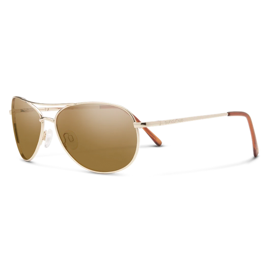 Suncloud Patrol-Accessories - Eyewear - Sunglasses-Suncloud-Gold-Polarized Brown-Appalachian Outfitters