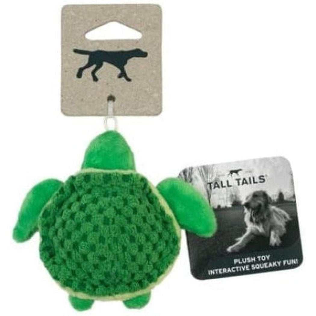 Tall Tails Baby Turtle with Squeaker Toy Outdoor Dogs