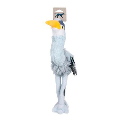 Tall Tails Plush Rope Body Heron Squeaker Toy - 16"-Pets - Toys-Tall Tails-Appalachian Outfitters