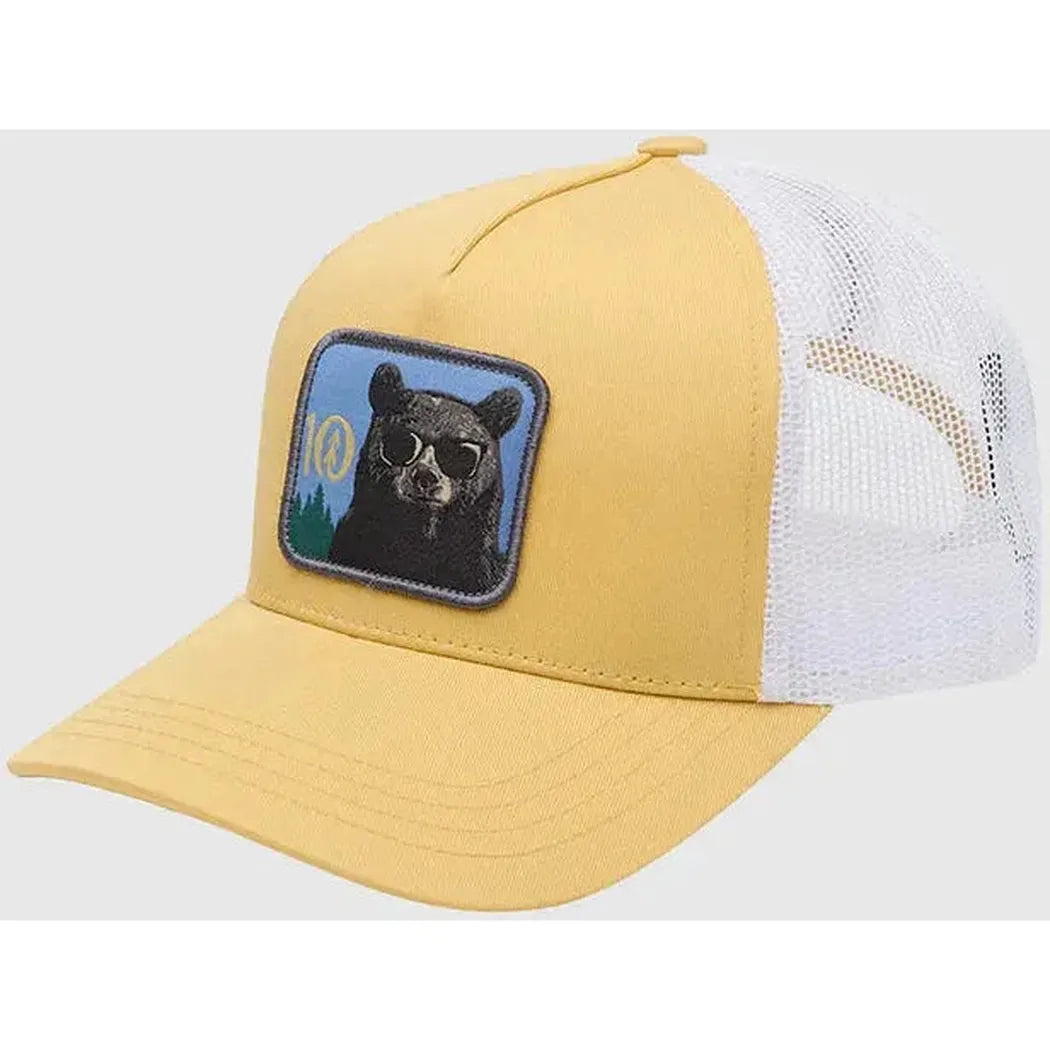 Tentree Lake Logo Altitude Hat-Accessories - Hats - Unisex-Tentree-Dusk Yellow/Bear-Appalachian Outfitters