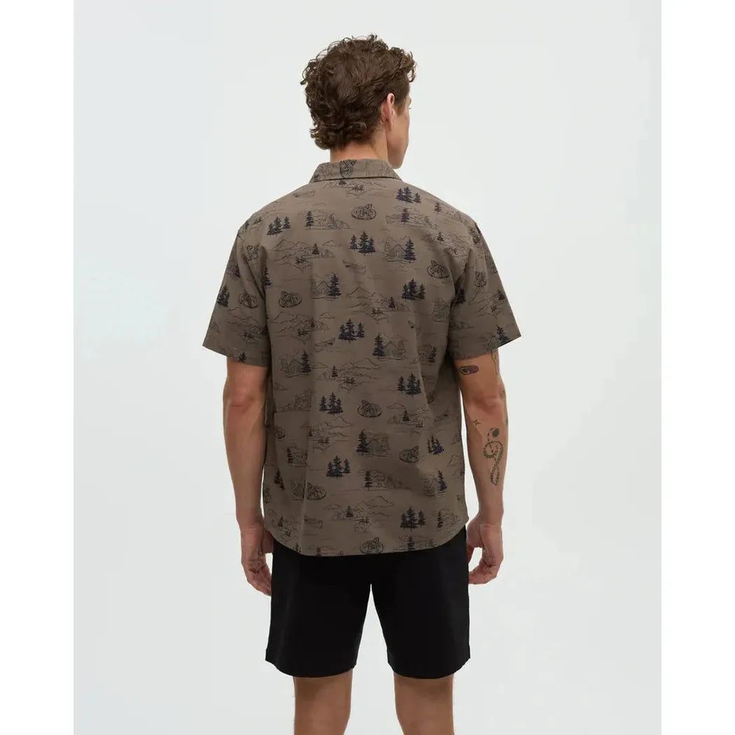 Tentree Men's Redwood Shirt-Men's - Clothing - Tops-Tentree-Appalachian Outfitters