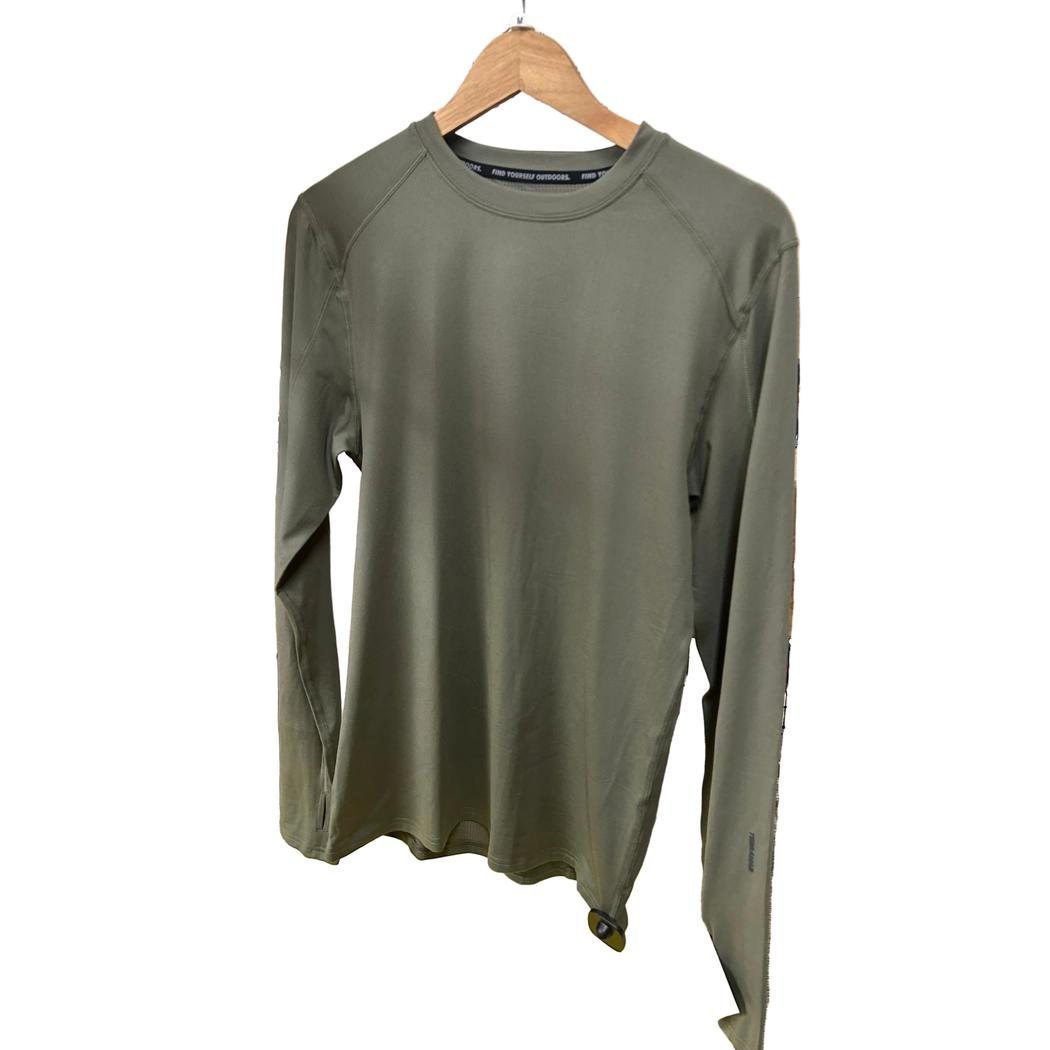 Terramar 2.0 Men's Thermolator Performance Crew-Men's - Clothing - Baselayer-Terramar-Clover-M-Appalachian Outfitters