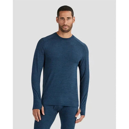 2.0 Men's Thermolator Performance Crew-Men's - Clothing - Baselayer-Terramar-Nightshadow-L-Appalachian Outfitters