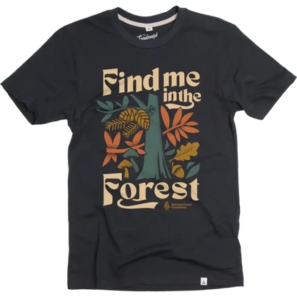 The Landmark Project Find Me in the Forest Tee-Unisex - Clothing - Tops-The Landmark Project-Deep Navy-S-Appalachian Outfitters
