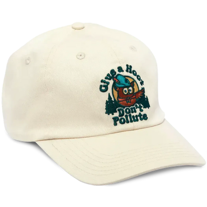 The Landmark Project Give A Hoot Dad Hat-Accessories - Hats - Unisex-The Landmark Project-Dust-Appalachian Outfitters