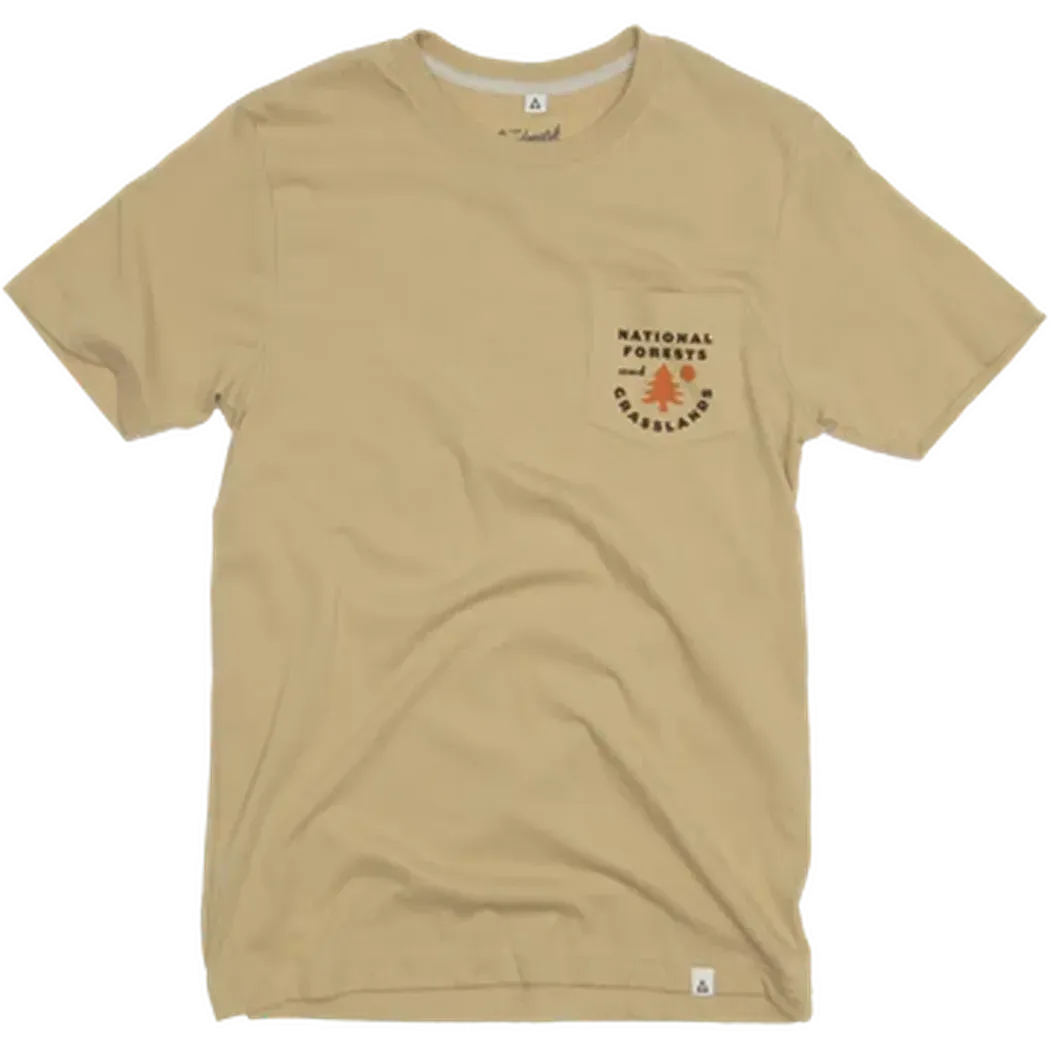 The Landmark Project National Forests and Grasslands Pocket Tee-Unisex - Clothing - Tops-The Landmark Project-Appalachian Outfitters