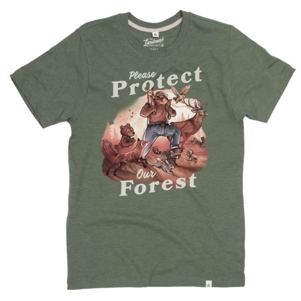 The Landmark Project Protect Our Forest Tee-Unisex - Clothing - Tops-The Landmark Project-Conifer-S-Appalachian Outfitters
