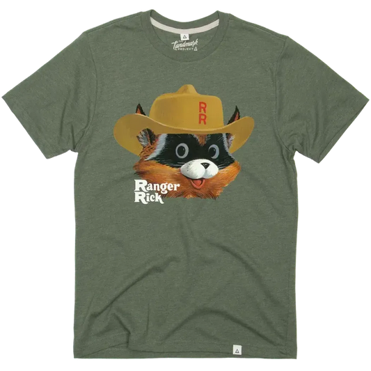The Landmark Project Ranger Rick 70s Unisex Short Sleeve Tee-Unisex - Clothing - Tops-The Landmark Project-Conifer-XS-Appalachian Outfitters