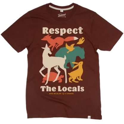 The Landmark Project Respect the Locals Tee-Unisex - Clothing - Tops-The Landmark Project-Redwood-S-Appalachian Outfitters