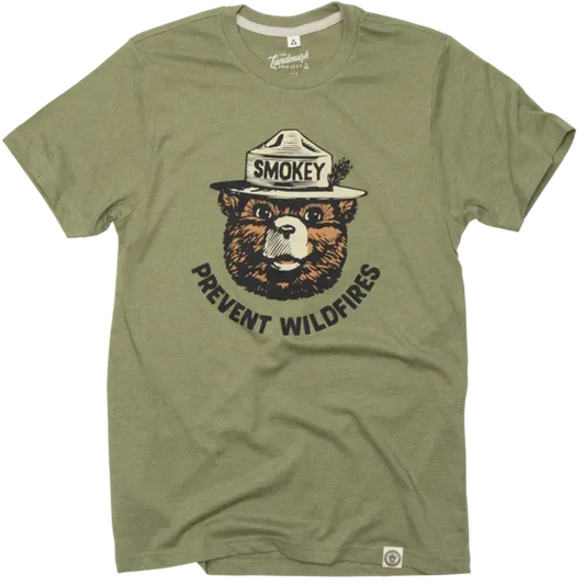 The Landmark Project Smokey Retro Unisex Short Sleeve Tee-Unisex - Clothing - Tops-The Landmark Project-Cactus-XS-Appalachian Outfitters