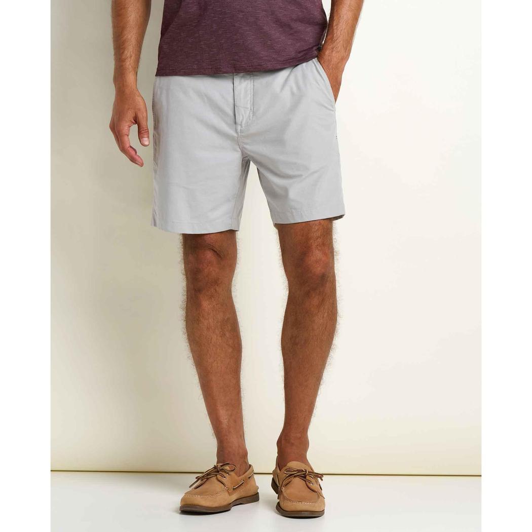 Toad & Co Men's Mission Trek Chino Short-Men's - Clothing - Bottoms-Toad & Co-Basalt-30-Appalachian Outfitters