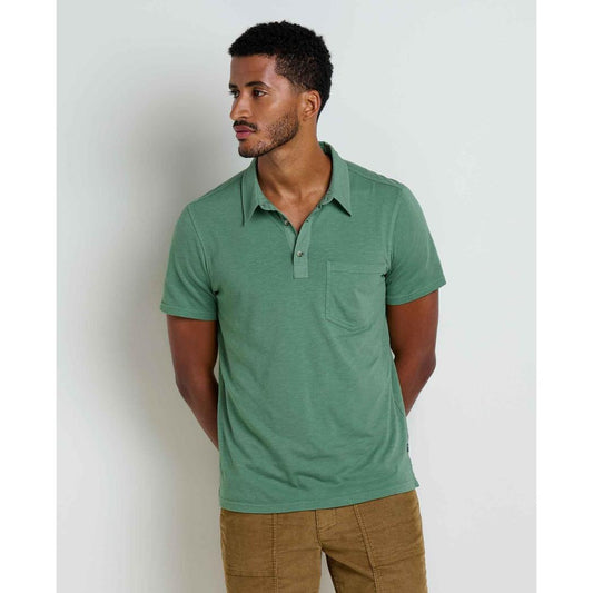 Toad & Co Men's Primo Short Sleeve Polo-Men's - Clothing - Tops-Toad & Co-Ivy-M-Appalachian Outfitters