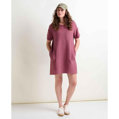 Toad & Co Women's Tate Double Weave Short Sleeve Dress-Women's - Clothing - Dresses-Toad & Co-Appalachian Outfitters