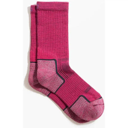 Tough Cuties Eve The Original Ladies Light Weight Hiker Crew-Accessories - Socks - Women's-Tough Cuties-Cherry Pink-S-Appalachian Outfitters