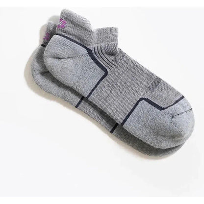 Tough Cuties Eve The Original Ladies Light Weight Hiker No Show Tab-Accessories - Socks - Women's-Tough Cuties-Grey-S-Appalachian Outfitters