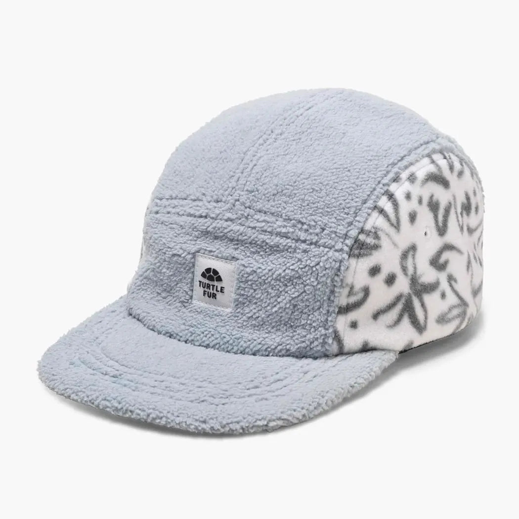 Turtle Fur Printed Fleece Art 5 Panel Hat-Accessories - Hats - Unisex-Turtle Fur-Appalachian Outfitters
