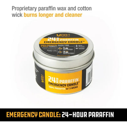 UCO 24 Hour Paraffin Emergency Candle-Camping - Lighting - Flashlights-UCO-Appalachian Outfitters