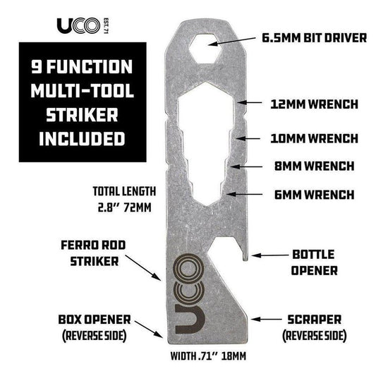 UCO-Titan Fire Striker - Ferro Rod-Appalachian Outfitters