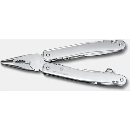Victorinox Swiss Tool Spirit MX, Silver, Nylon Pouch (Boxed)-Camping - Accessories - Knives-Victorinox-Gray-Appalachian Outfitters
