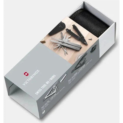 Victorinox Swiss Tool Spirit MX, Silver, Nylon Pouch (Boxed)-Camping - Accessories - Knives-Victorinox-Gray-Appalachian Outfitters