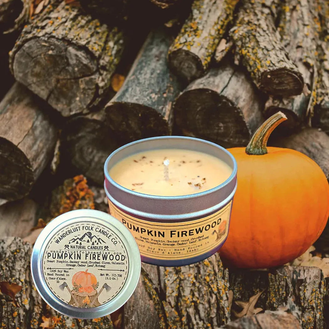 Wanderlust Folk Pumpkin Firewood-Accessories - Novelty - Decor-Wanderlust Folk-Appalachian Outfitters