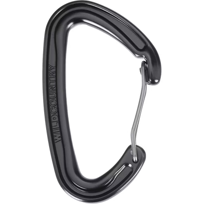 Wild Country Wildwire Carabiner-Climbing - Hardware - Carabiners-Wild Country-Grey-Appalachian Outfitters